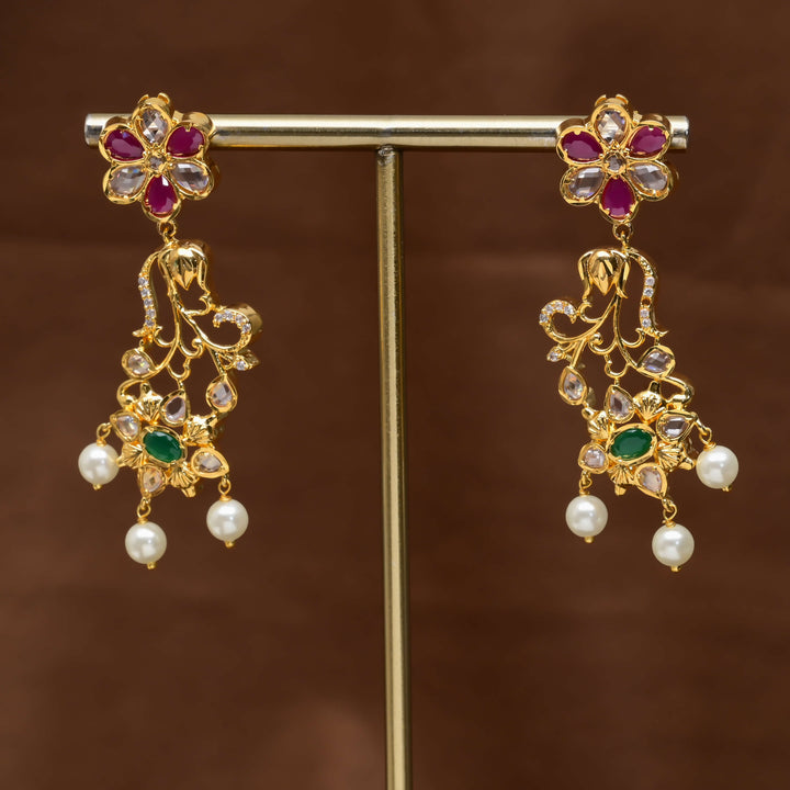 Uncut Polki Earrings