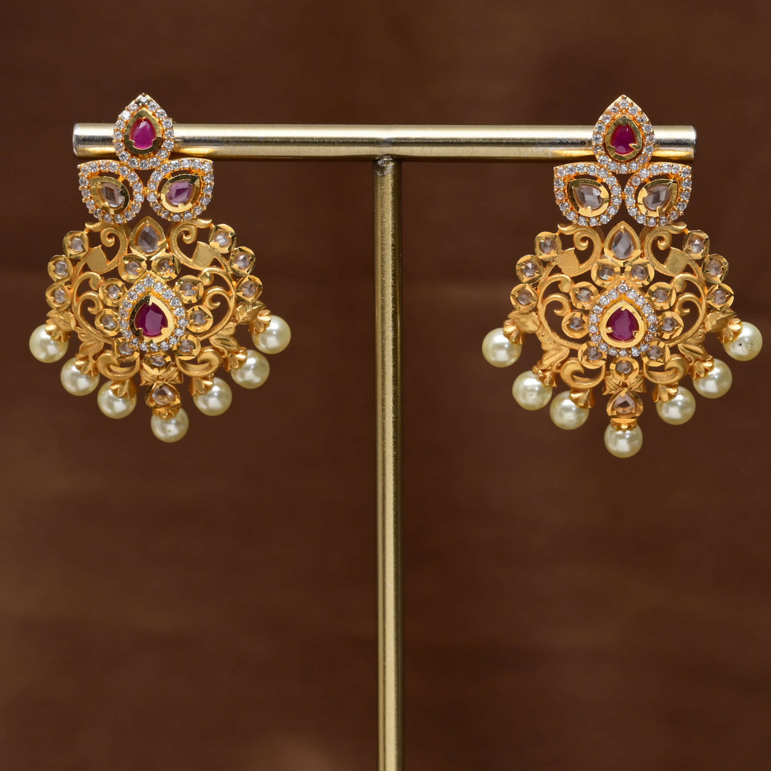 Uncut Polki Earrings