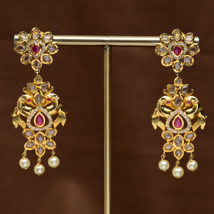 Uncut Polki Earrings