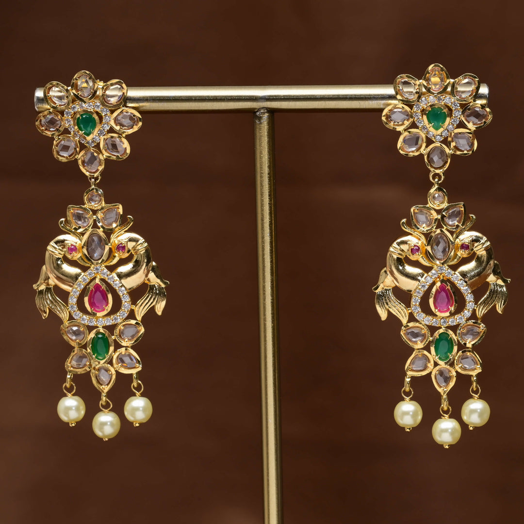 Uncut Polki Earrings