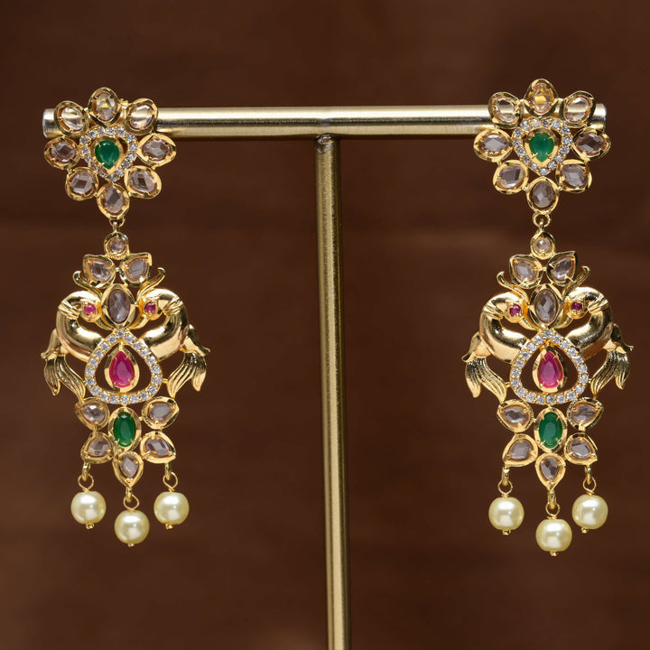 Uncut Polki Earrings