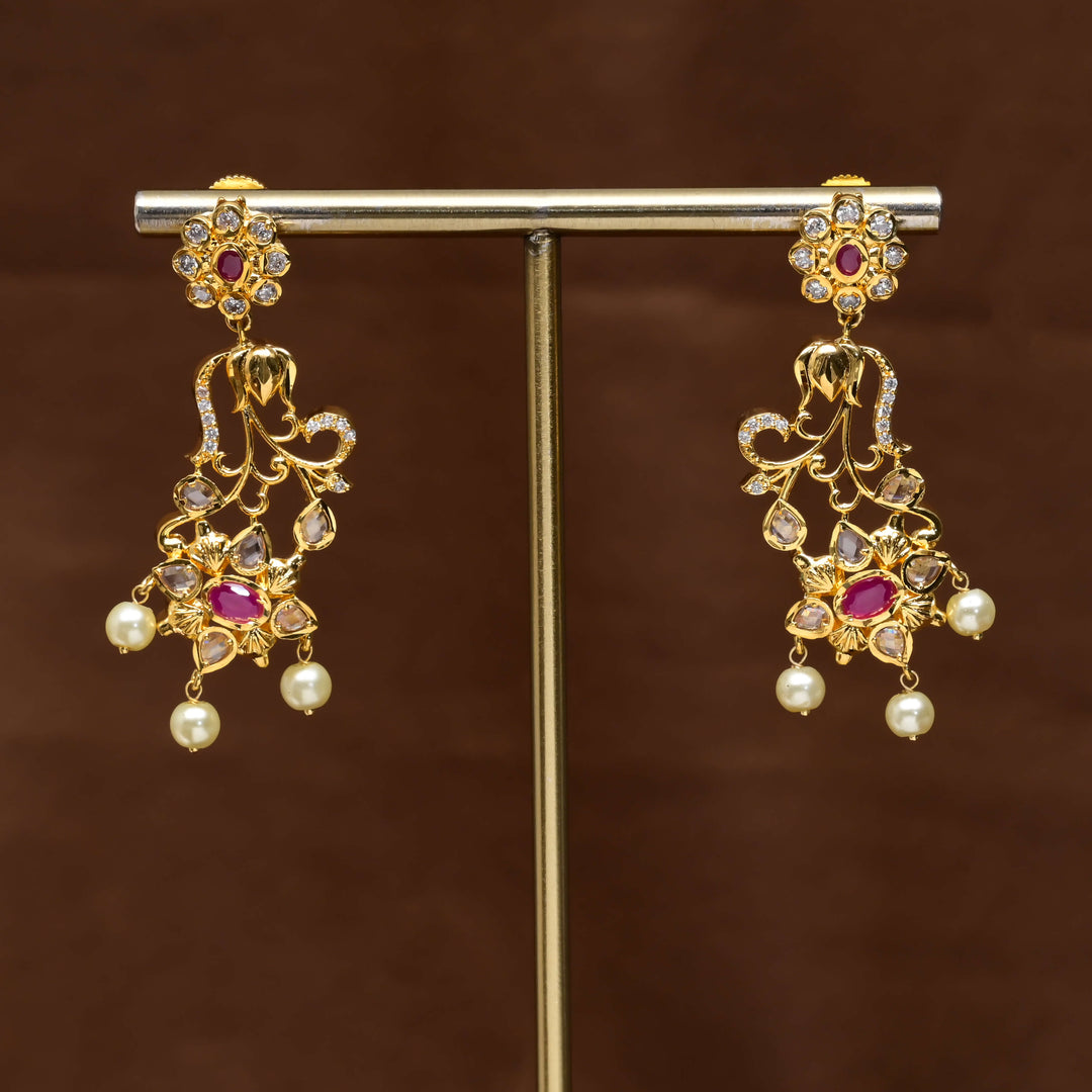 Uncut Polki Earrings