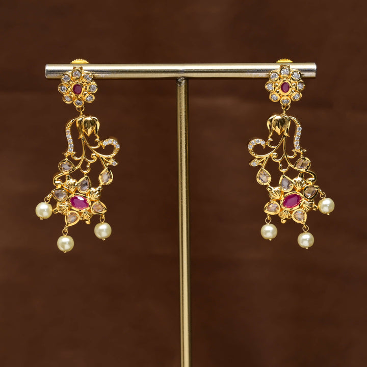 Uncut Polki Earrings
