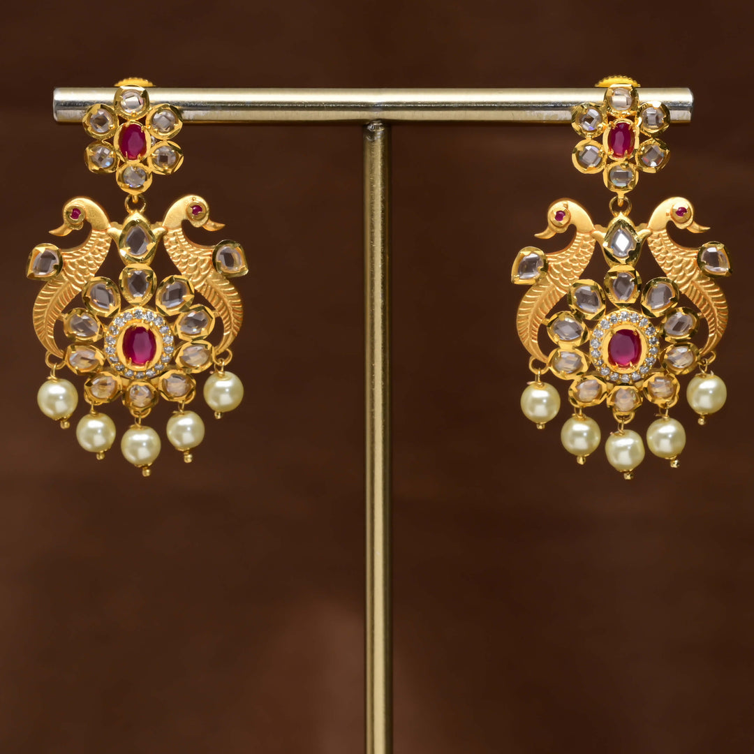 Uncut Polki Earrings