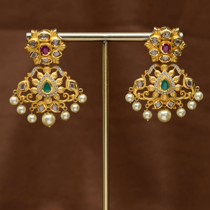 Uncut Polki Earrings