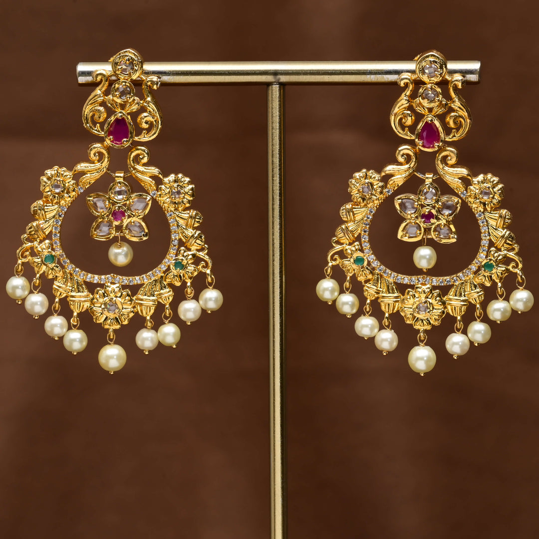 Uncut Polki Earrings