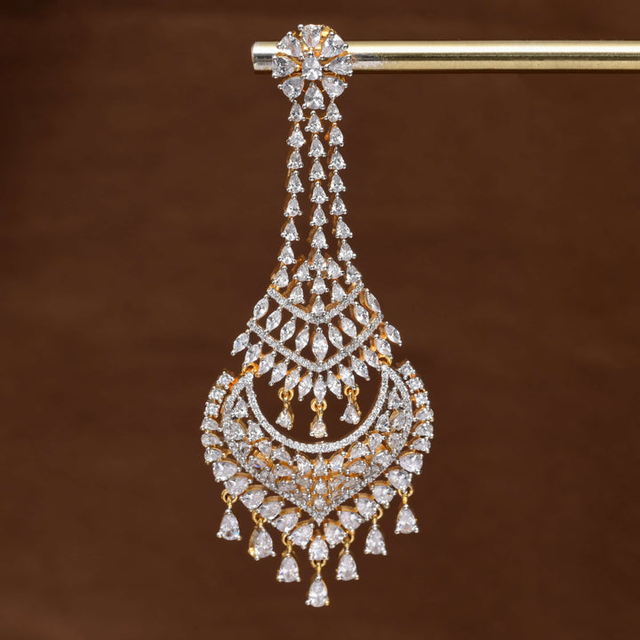 CZ Diamond Finish Earrings