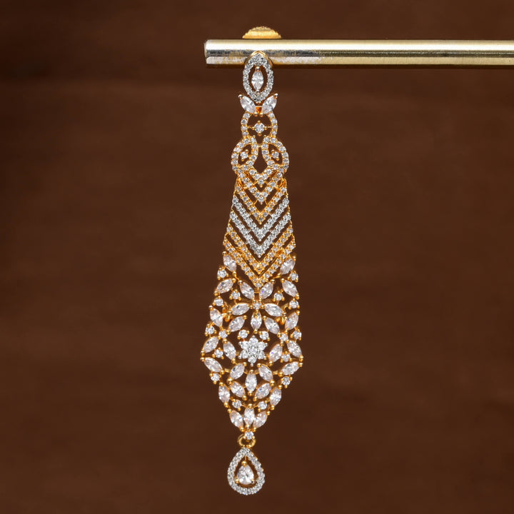 CZ Diamond Finish Earrings