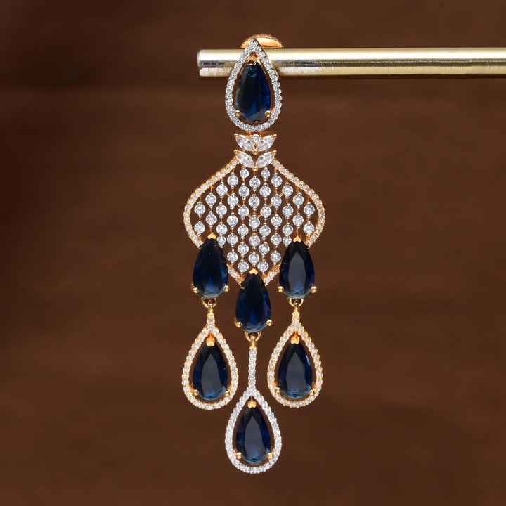 CZ Diamond Finish Earrings