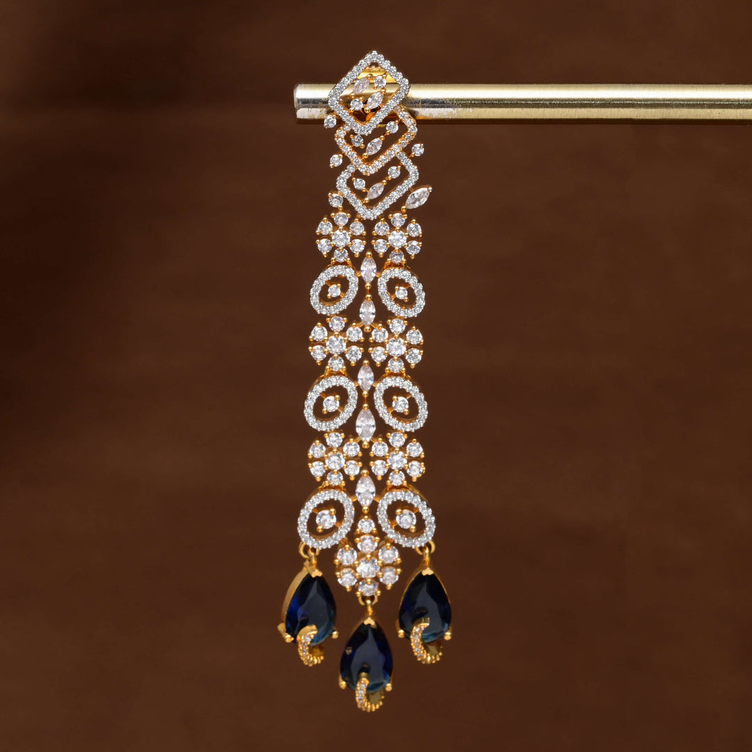 CZ Diamond Finish Earrings