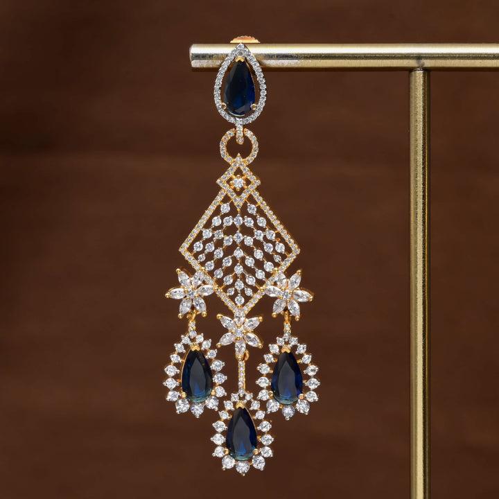CZ Diamond Finish Earrings