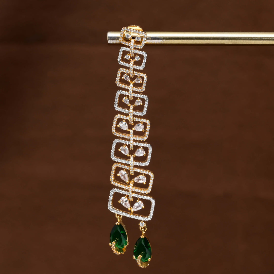CZ Diamond Finish Earrings