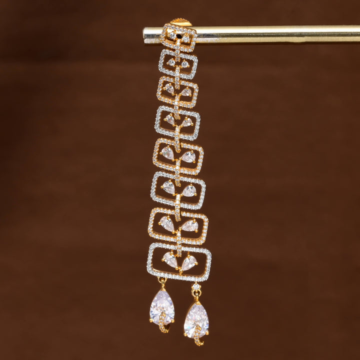 CZ Diamond Finish Earrings