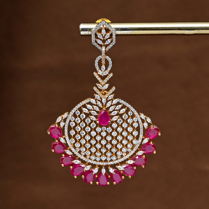 CZ Diamond Finish Earrings