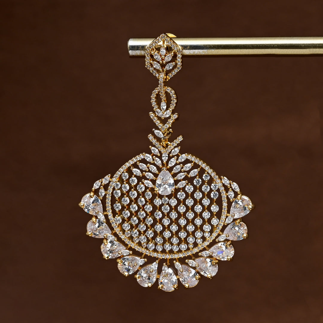 CZ Diamond Finish Earrings