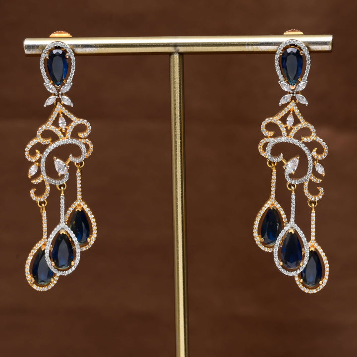 CZ Diamond Finish Earrings