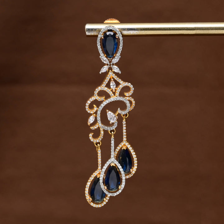 CZ Diamond Finish Earrings