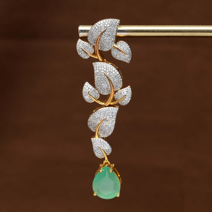 CZ Diamond Finish Earrings