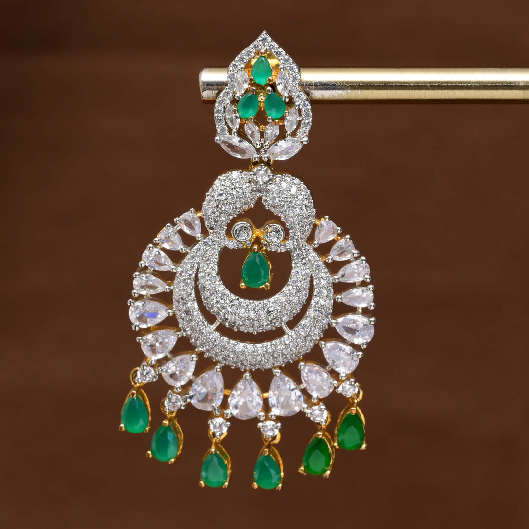 CZ Diamond Finish Earrings