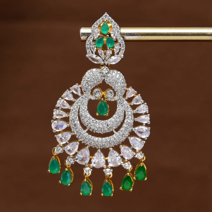 CZ Diamond Finish Earrings