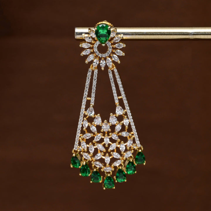 CZ Diamond Finish Earrings