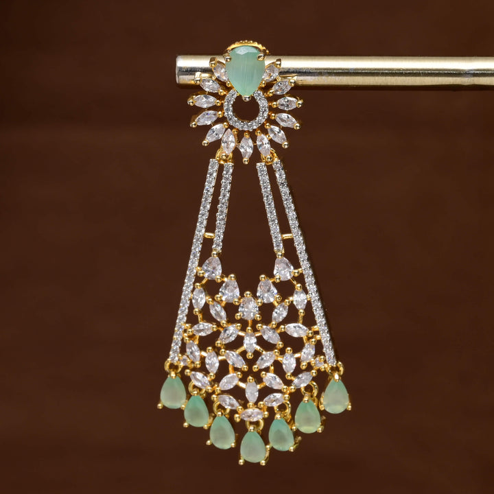 CZ Diamond Finish Earrings