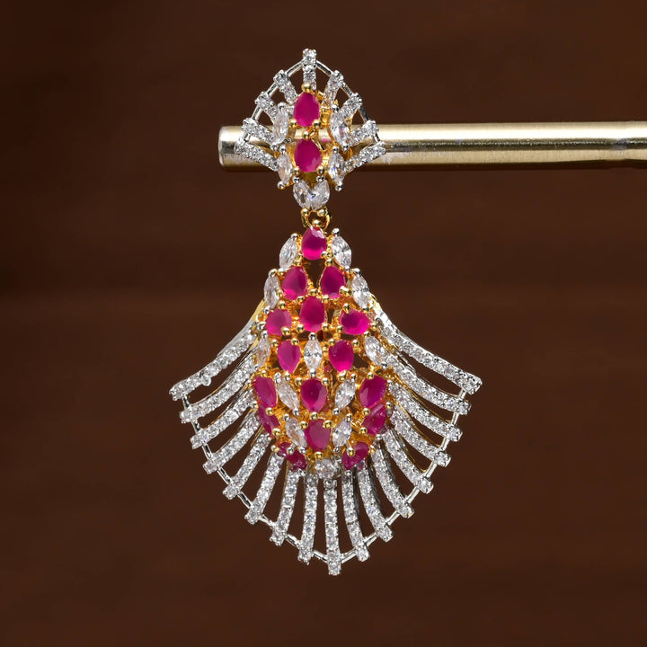 CZ Diamond Finish Earrings