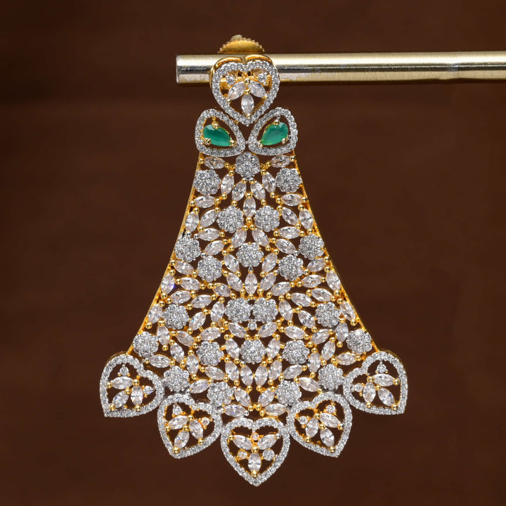CZ Diamond Finish Earrings