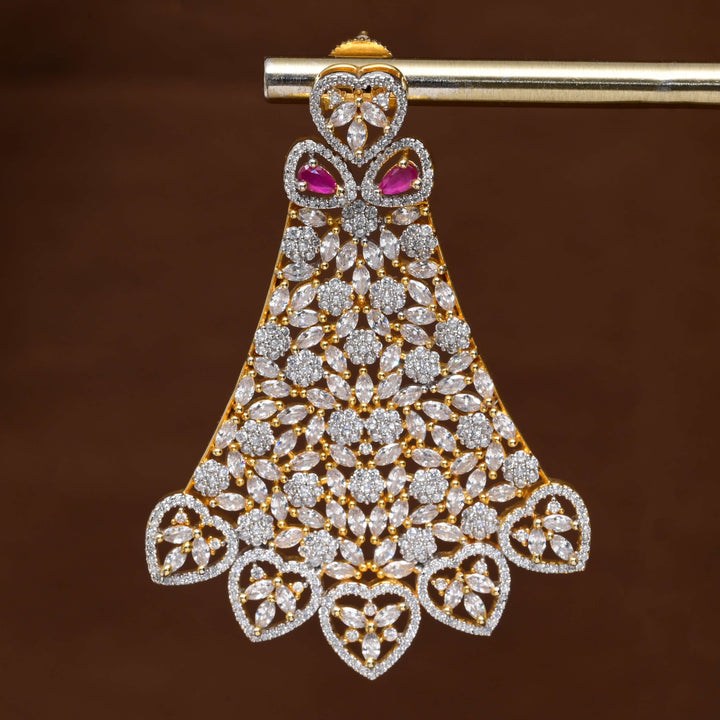 CZ Diamond Finish Earrings