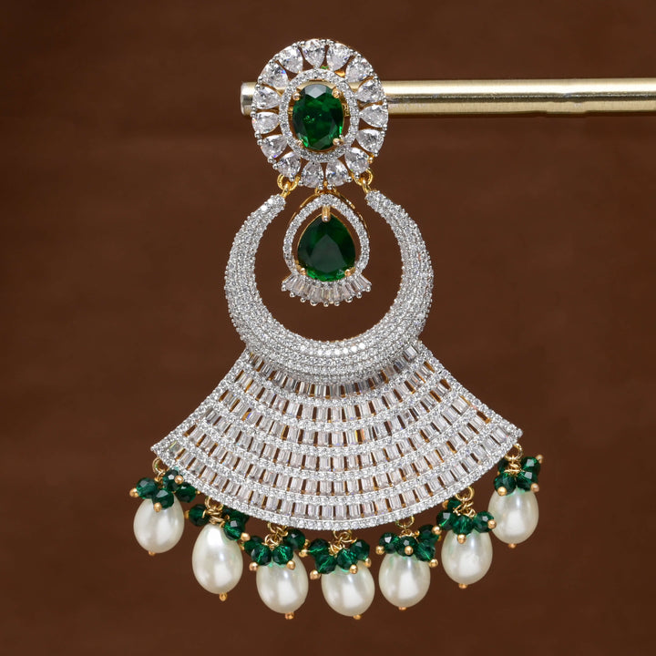 CZ Diamond Finish Earrings
