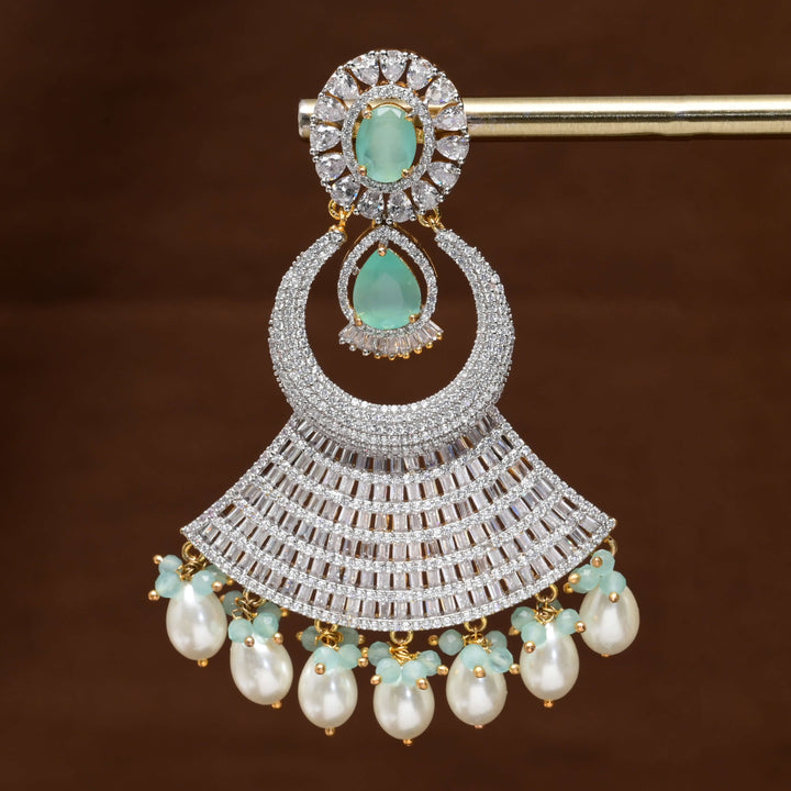 CZ Diamond Finish Earrings