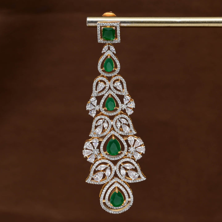 CZ Diamond Finish Earrings