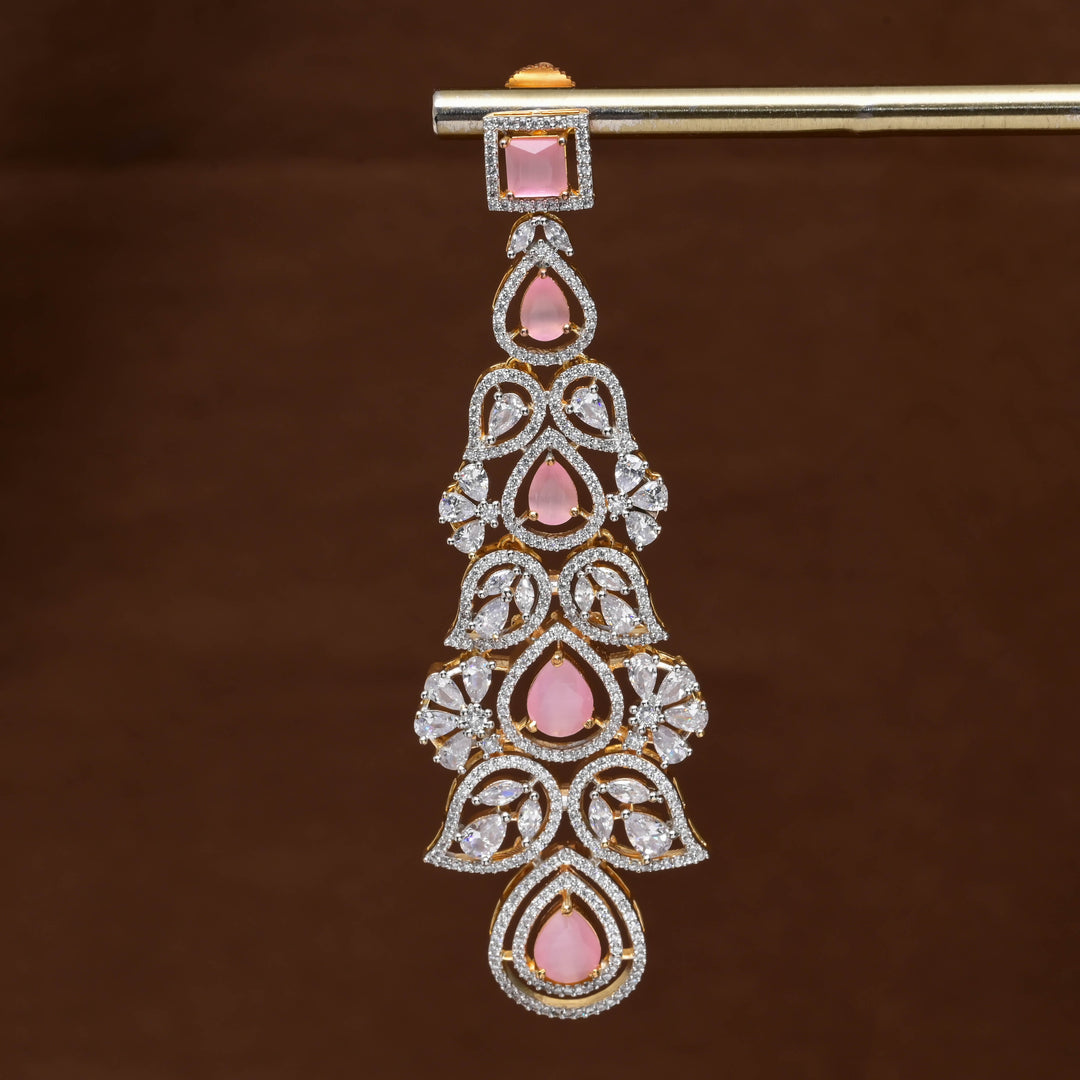 CZ Diamond Finish Earrings
