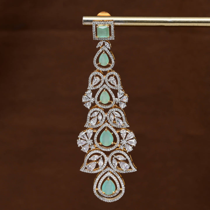 CZ Diamond Finish Earrings