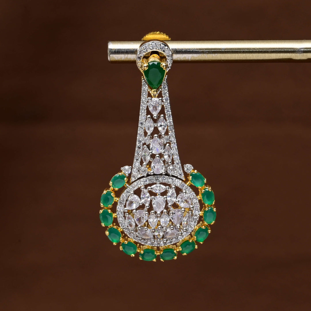 CZ Diamond Finish Earrings