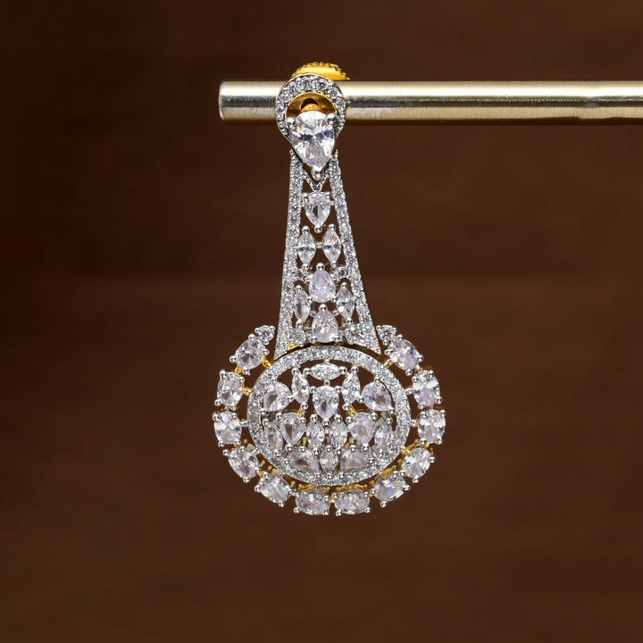 CZ Diamond Finish Earrings