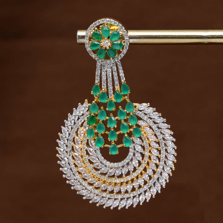 CZ Diamond Finish Earrings