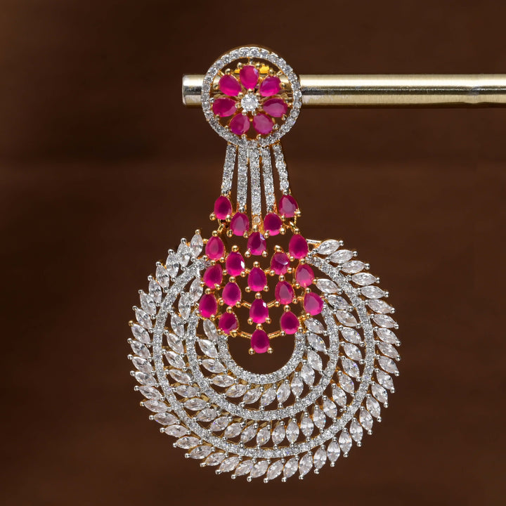 CZ Diamond Finish Earrings