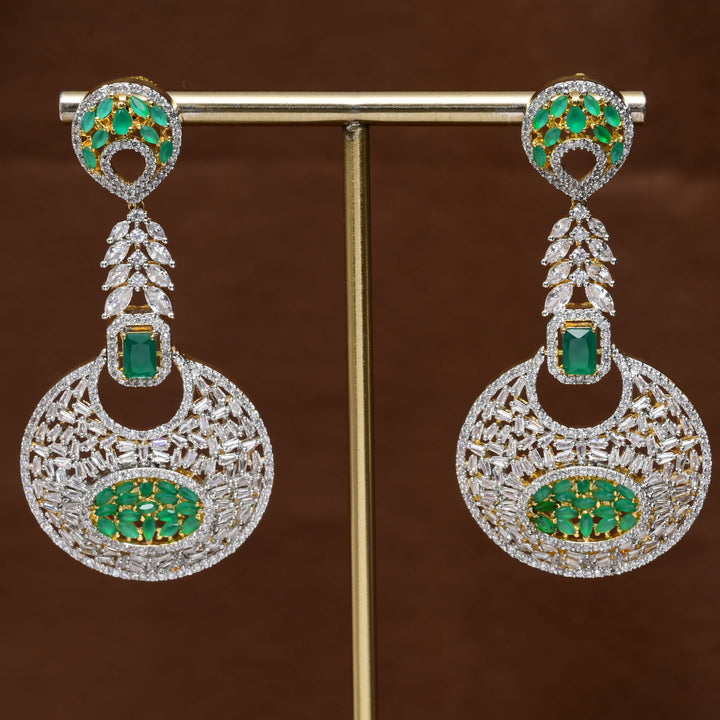 CZ Diamond Finish Earrings