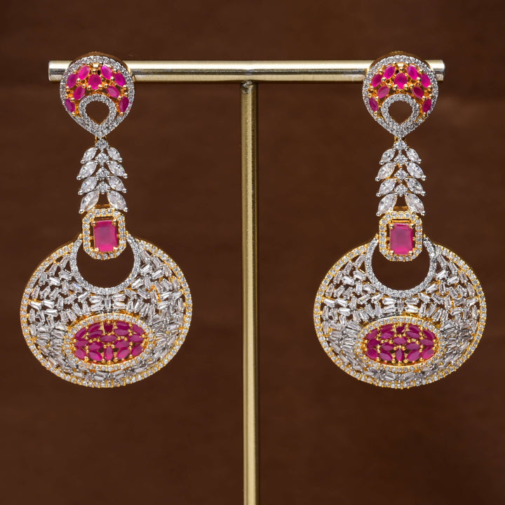 CZ Diamond Finish Earrings