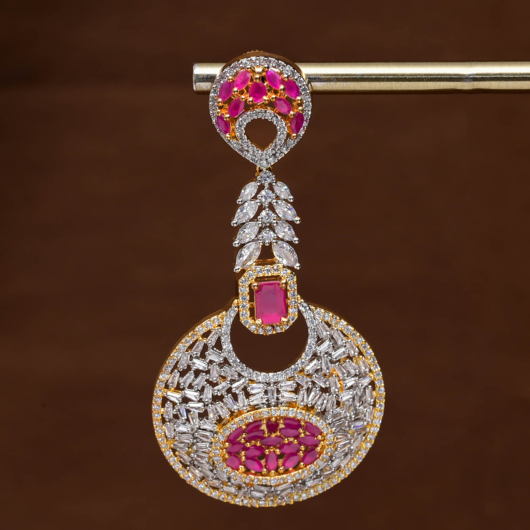 CZ Diamond Finish Earrings
