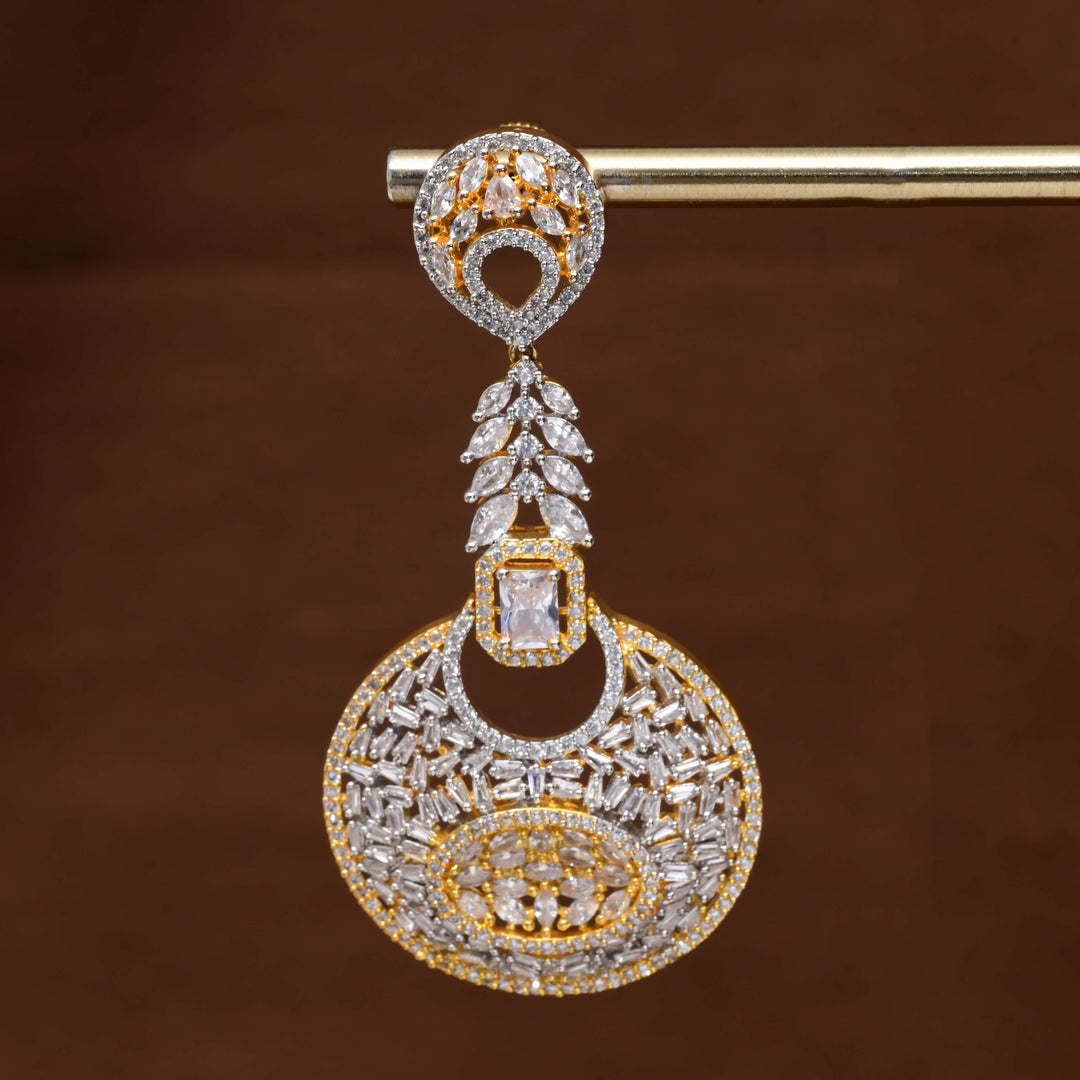 CZ Diamond Finish Earrings