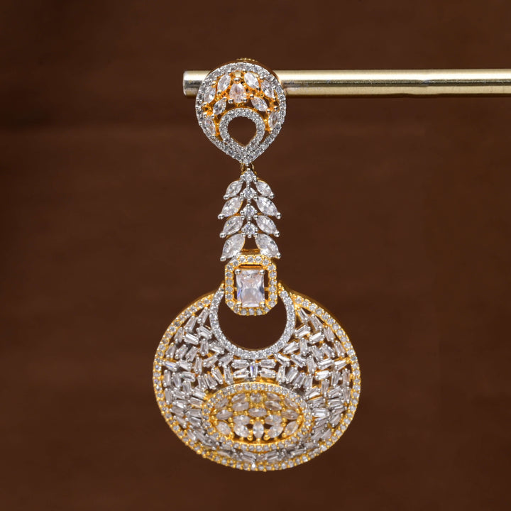 CZ Diamond Finish Earrings