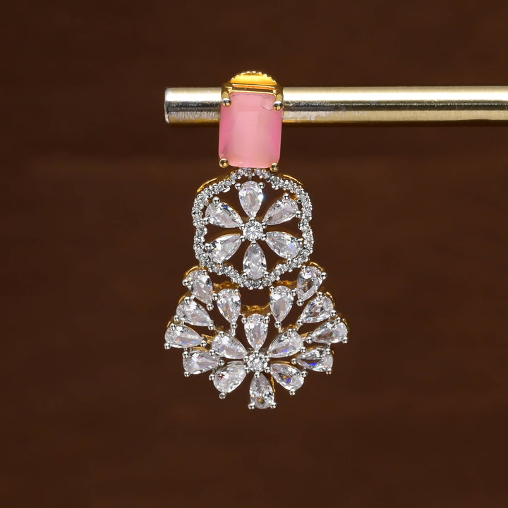 CZ Diamond Finish Earrings