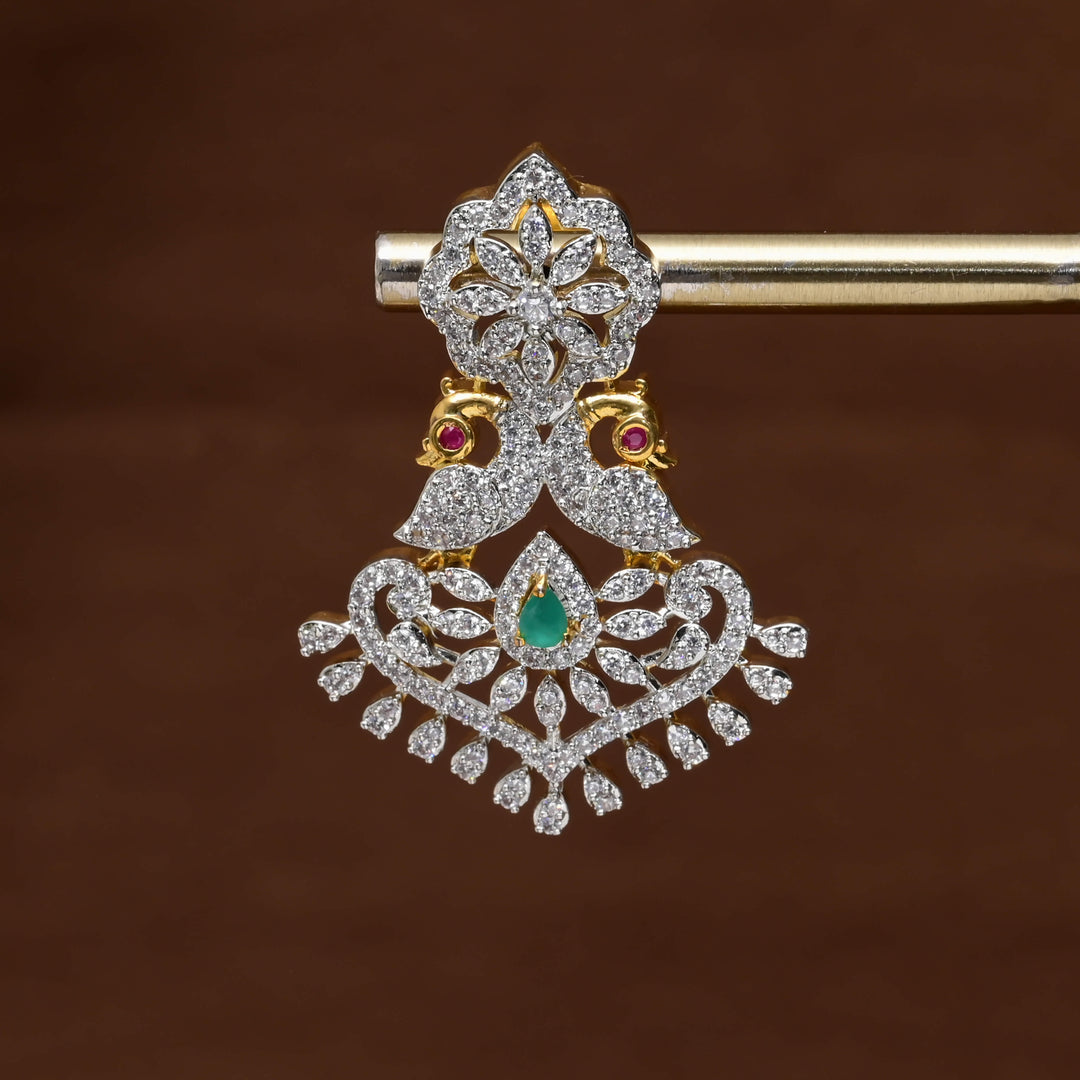 CZ Diamond Finish Earrings
