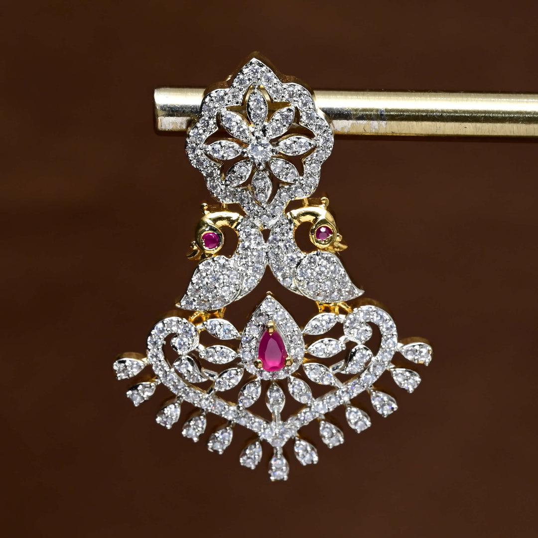 CZ Diamond Finish Earrings