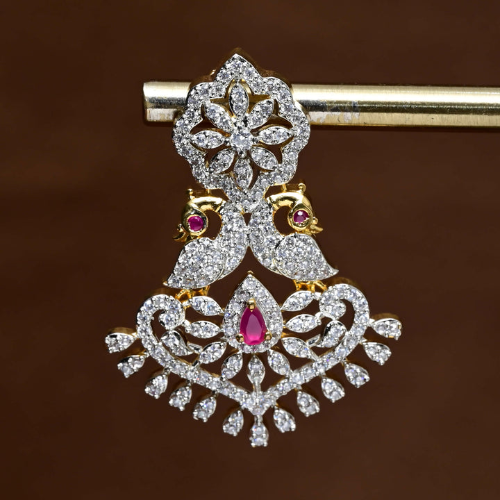 CZ Diamond Finish Earrings