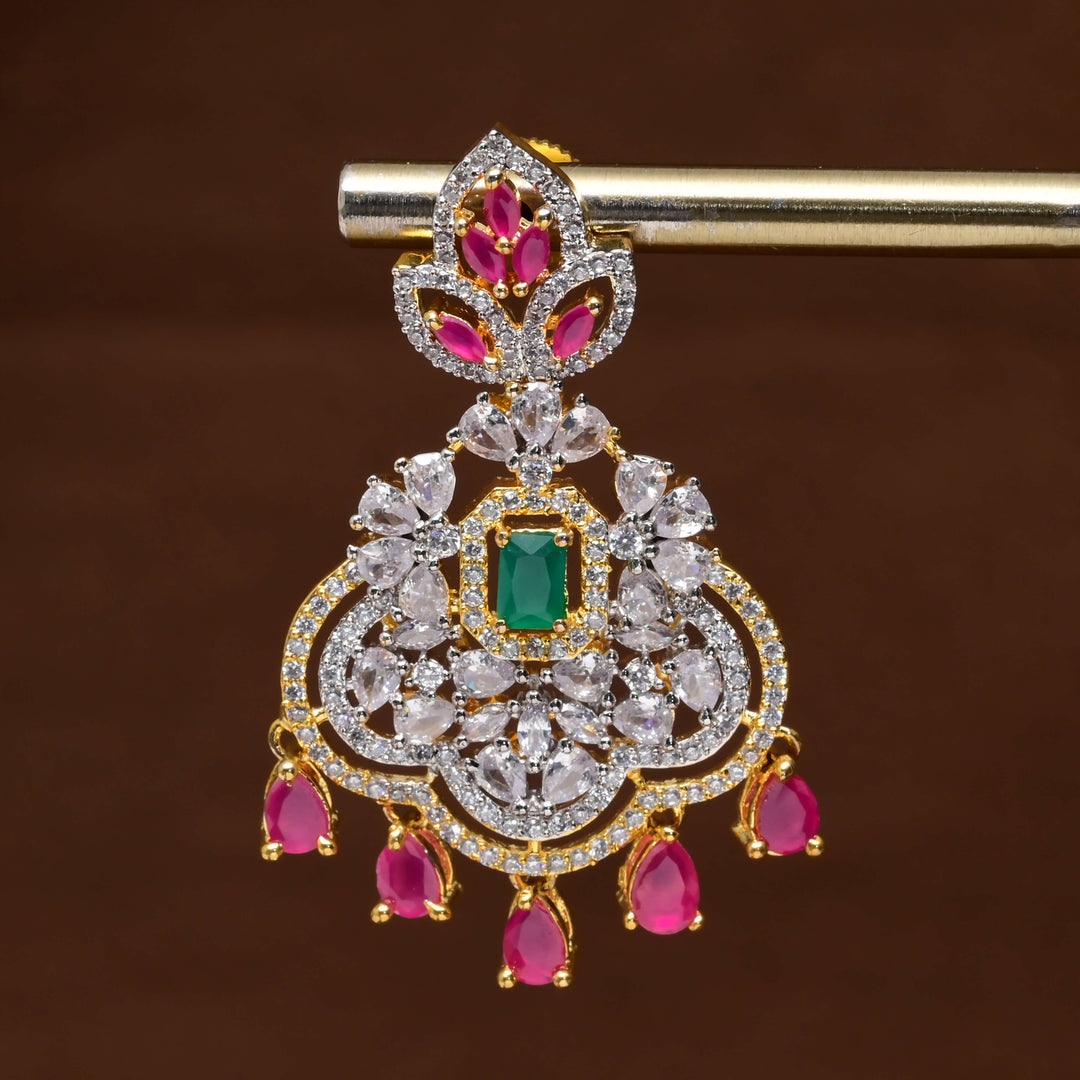 CZ Diamond Finish Earrings