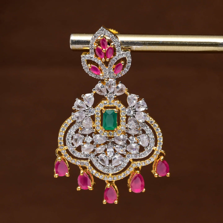 CZ Diamond Finish Earrings