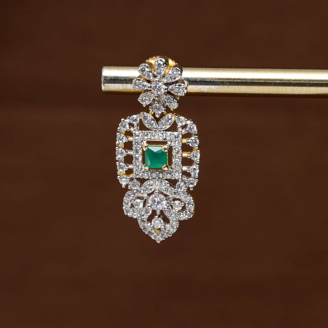 CZ Diamond Finish Earrings